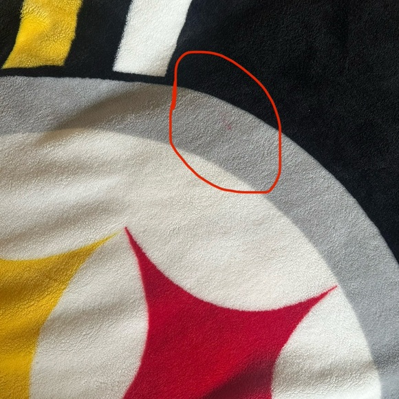 Pittsburgh Steelers Throw Fleece Blanket - Picture 3 of 3